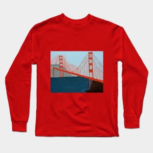 Golden Gate Bridge Long Sleeve T-Shirt